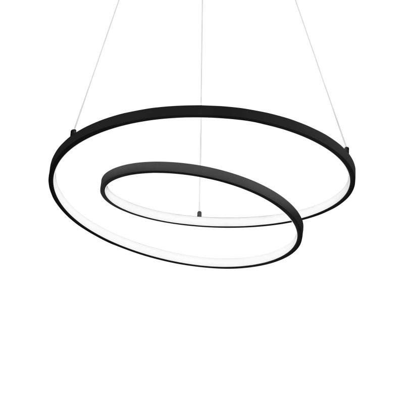 Ideal Lux OZ SP D80 ON-OFF NERO Mod. 269450 Lampada A Sospensione 1 Luce