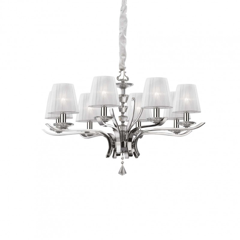 Ideal Lux PEGASO SP8 BIANCO Mod. 059242 Lampada A Sospensione 8 Luci