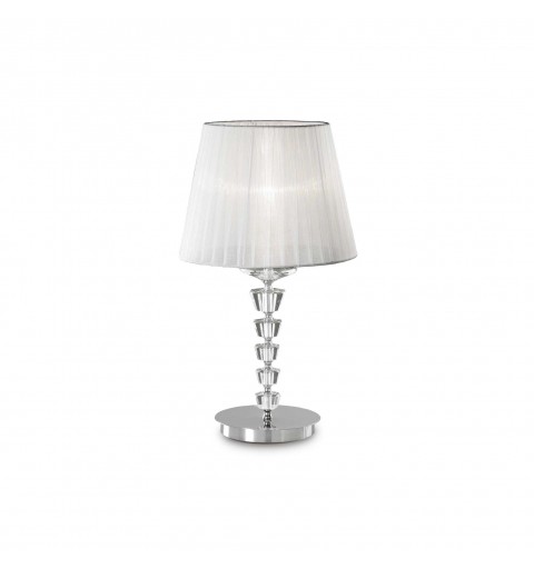 Ideal Lux PEGASO TL1 BIG BIANCO Mod. 059259 Lampada Da Tavolo 1 Luce