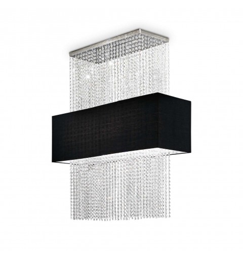 Ideal Lux PHOENIX SP5 NERO Mod. 101163 Lampada A Sospensione 5 Luci