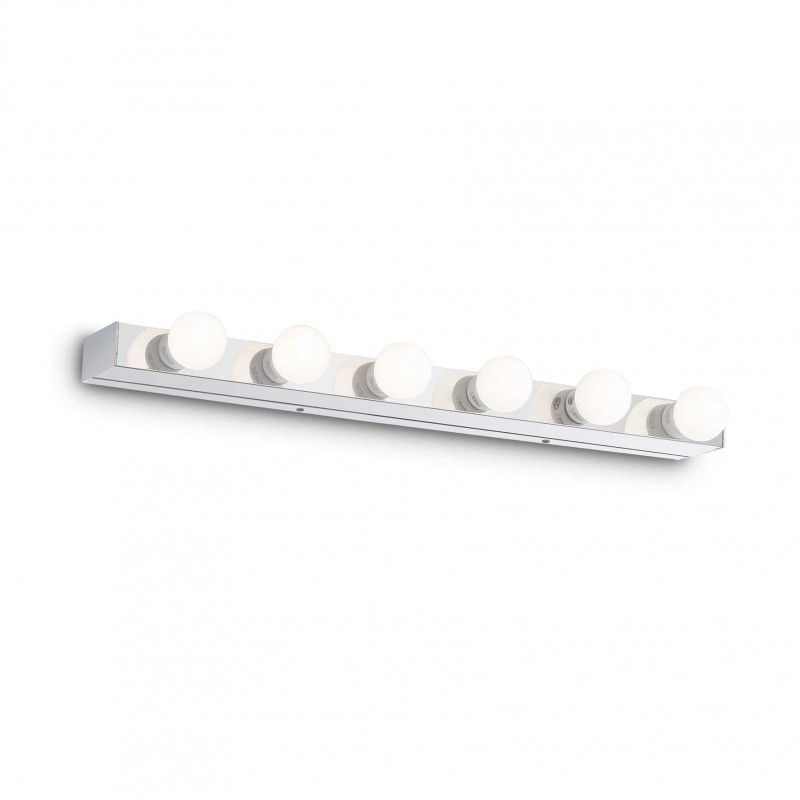 Ideal Lux PRIVE' AP6 CROMO Mod. 045627 Lampada Da Parete 6 Luci