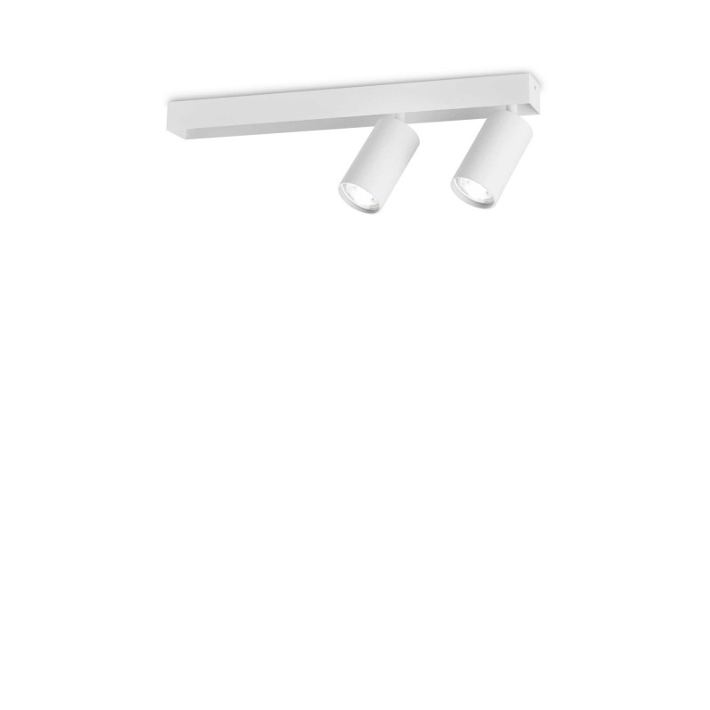 Ideal Lux PROFILO PL2 BIANCO Mod. 314716 Lampada Da Soffitto 2 Luci