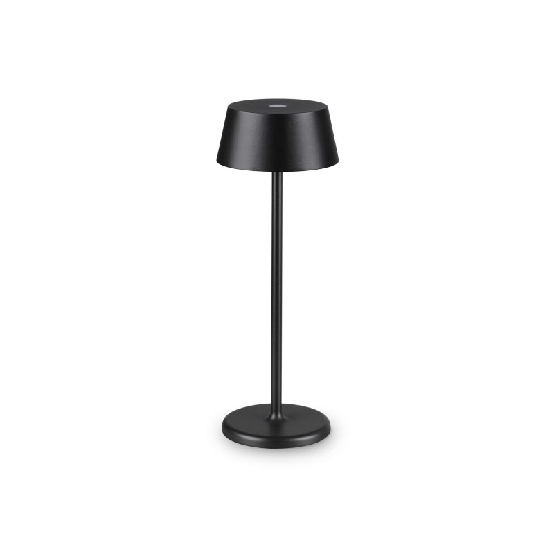 Ideal Lux PURE TL NERO Mod. 311678 Lampada Da Tavolo 1 Luce