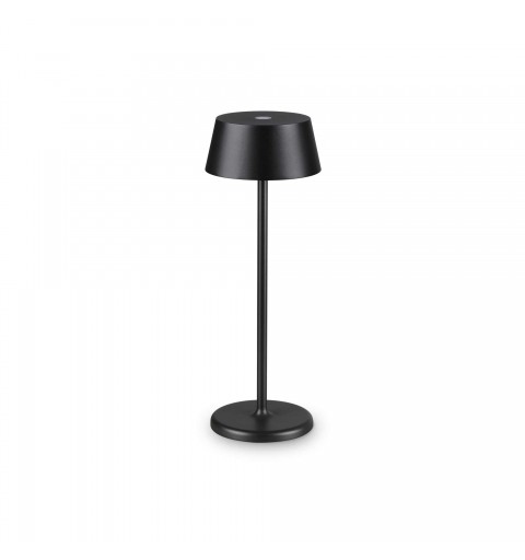 Ideal Lux PURE TL NERO Mod. 311678 Lampada Da Tavolo 1 Luce