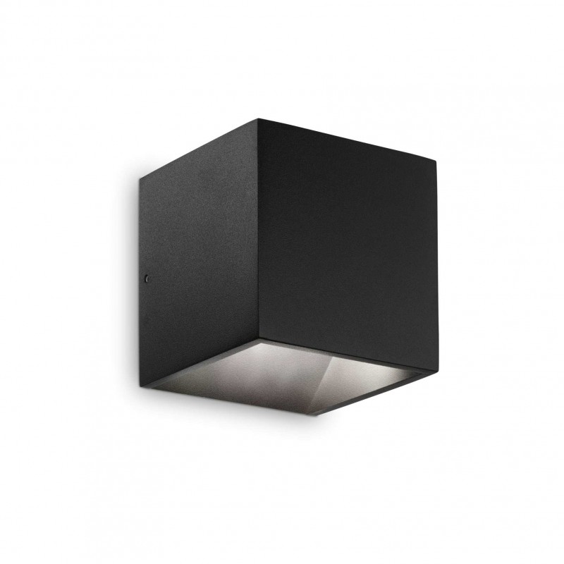 Ideal Lux RUBIK AP NERO 3000K Mod. 269320 Lampada Da Parete 1 Luce