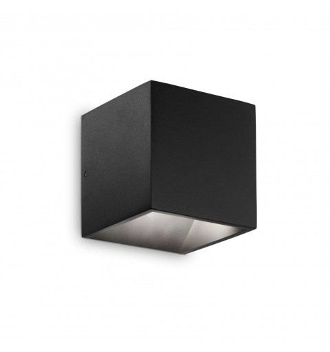 Ideal Lux RUBIK AP NERO 3000K Mod. 269320 Lampada Da Parete 1 Luce