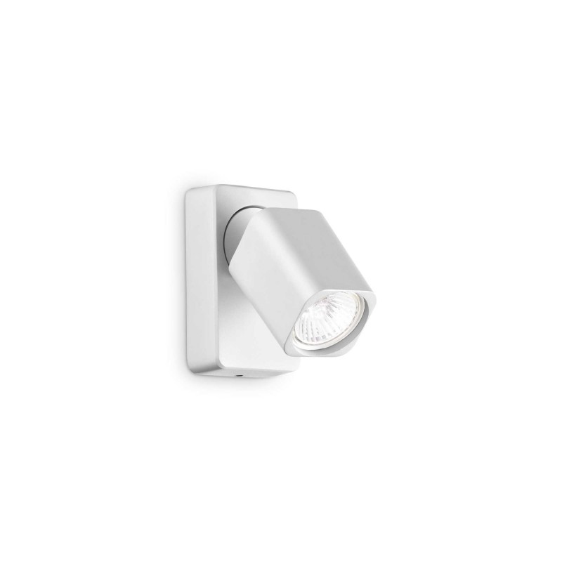 Ideal Lux RUDY AP1 SQUARE BIANCO Mod. 294766 Lampada Da Parete 1 Luce