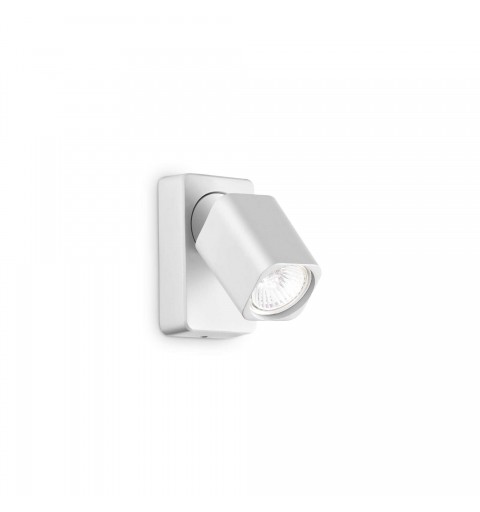 Ideal Lux RUDY AP1 SQUARE BIANCO Mod. 294766 Lampada Da Parete 1 Luce