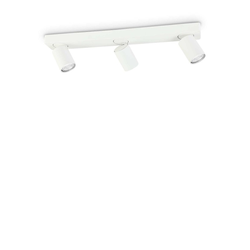 Ideal Lux RUDY PL3 ROUND BIANCO Mod. 229065 Lampada Da Soffitto 3 Luci