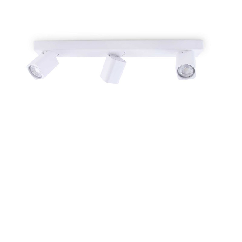 Ideal Lux RUDY PL3 SQUARE BIANCO Mod. 294810 Lampada Da Soffitto 3 Luci