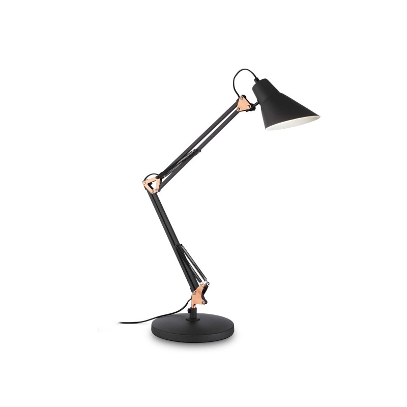 Ideal Lux SALLY TL1 NERO RAME Mod. 061160 Lampada Da Tavolo 1 Luce