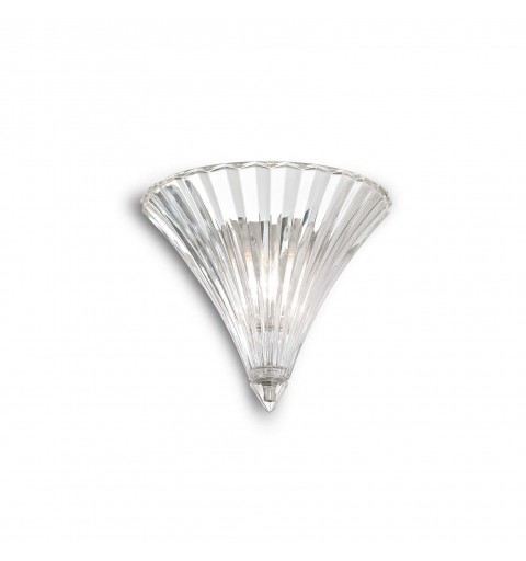 Ideal Lux SANTA AP1 SMALL TRASPARENTE Mod. 013060 Lampada Da Parete 1 Luce