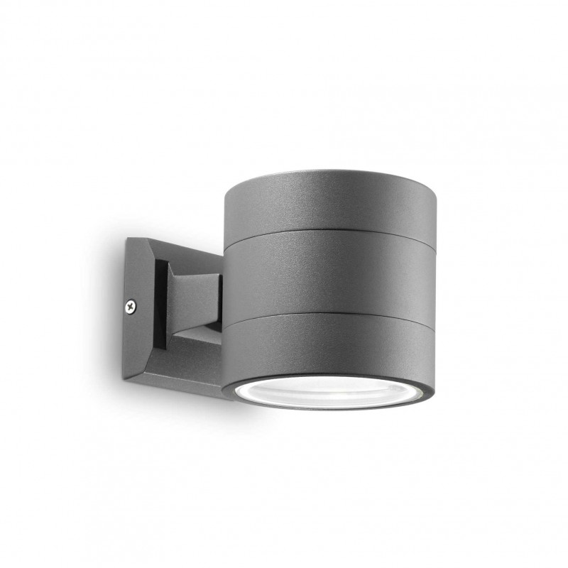 Ideal Lux SNIF AP1 ROUND ANTRACITE Mod. 061467 Lampada Da Parete 1 Luce