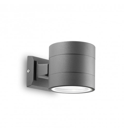 Ideal Lux SNIF AP1 ROUND ANTRACITE Mod. 061467 Lampada Da Parete 1 Luce