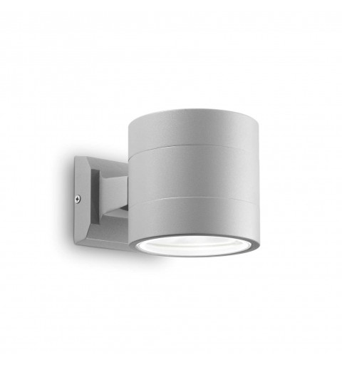 Ideal Lux SNIF AP1 ROUND GRIGIO Mod. 061474 Lampada Da Parete 1 Luce