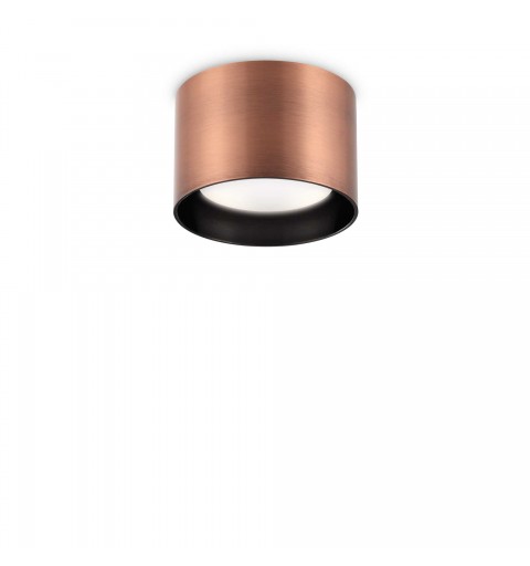 Ideal Lux SPIKE PL1 ROUND RAME Mod. 310893 Lampada Da Soffitto 1 Luce