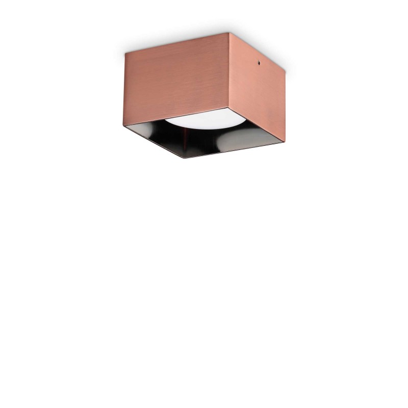 Ideal Lux SPIKE PL1 SQUARE RAME Mod. 328812 Lampada Da Soffitto 1 Luce