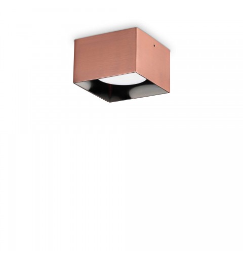 Ideal Lux SPIKE PL1 SQUARE RAME Mod. 328812 Lampada Da Soffitto 1 Luce