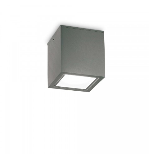 Ideal Lux TECHO PL1 BIG ANTRACITE Mod. 251516 Lampada Da Soffitto 1 Luce