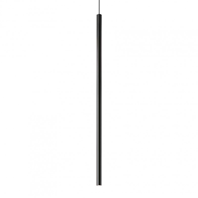 Ideal Lux ULTRATHIN SP D100 ROUND DALI/PUSH NERO Mod. 321783 Lampada A Sospensione 1 Luce