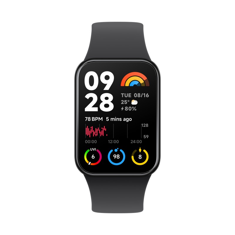 Xiaomi Smart Band 8 Pro AMOLED Pulsera de actividad 4,42 cm (1.74") Negro