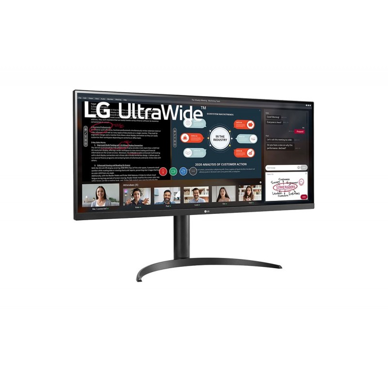 LG 34WP550 computer monitor 86.4 cm (34") 2560 x 1080 pixels UltraWide Full HD LED Black