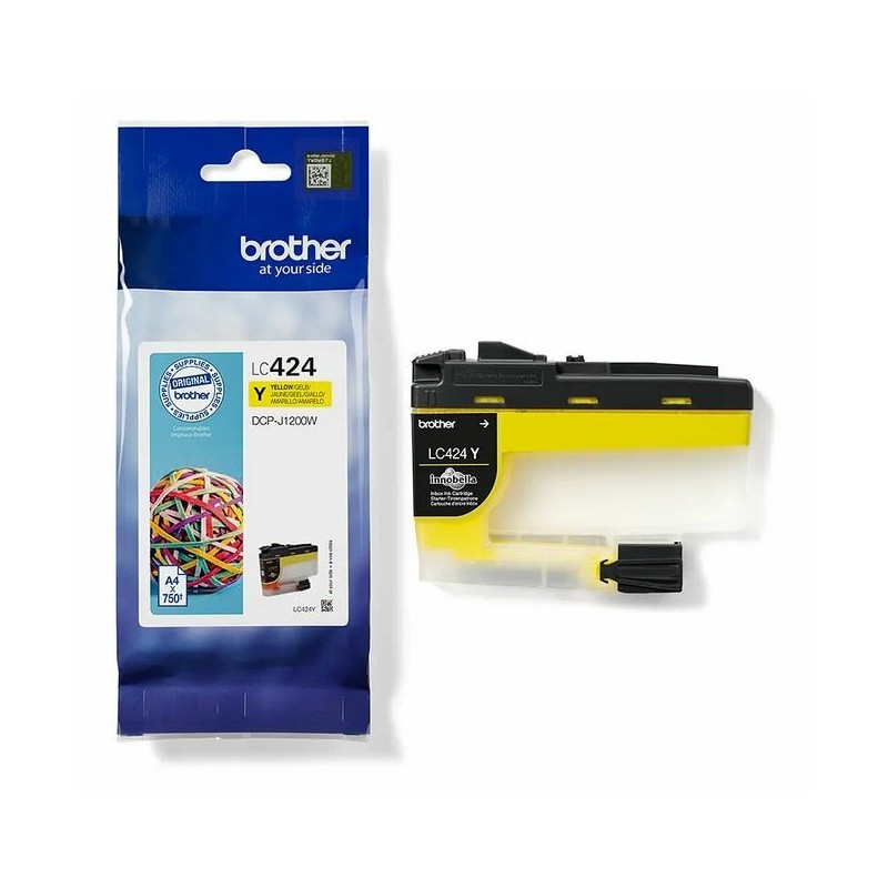 Brother LC-424Y ink cartridge 1 pc(s) Original Yellow