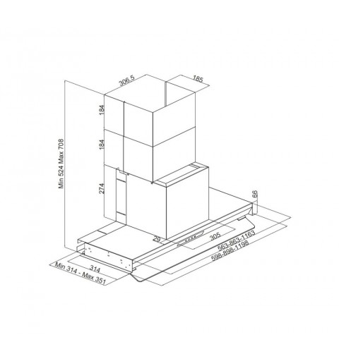 Silverline 3129 INSIDE 3 Built-in Stainless steel 635 m³ h A