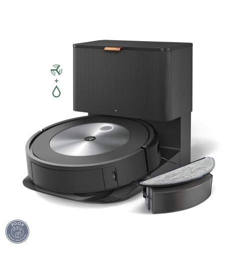 iRobot Roomba Combo j5 aspirapolvere robot Sacchetto per la polvere Nero