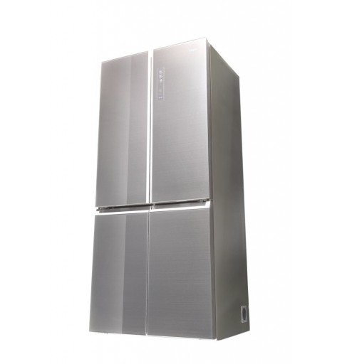 Haier Cube 83 Serie 7 HTF-508DGS7 side-by-side refrigerator Freestanding 537 L F Grey