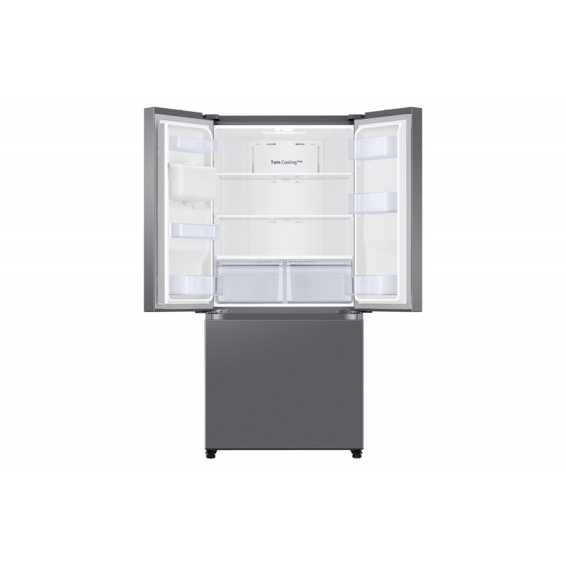 Samsung RF50C530ES9 Side-by-Side Kühlkombination Freistehend E Edelstahl