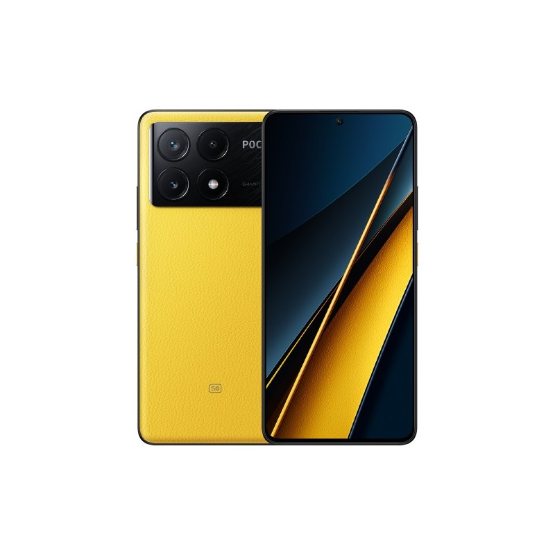 POCO X6 Pro 5G 16,9 cm (6.67") Double SIM USB Type-C 12 Go 512 Go 5000 mAh Jaune