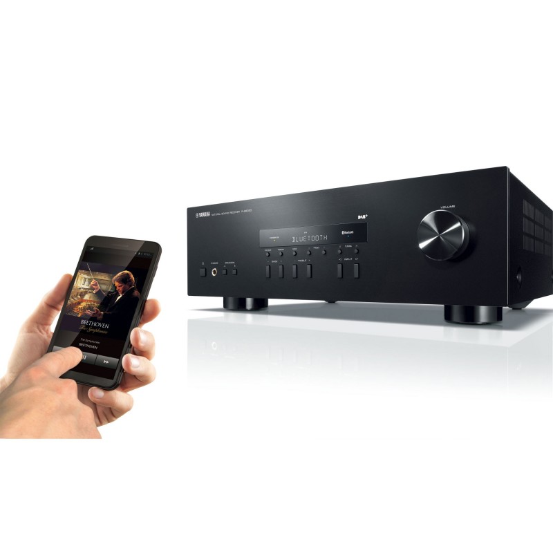 Yamaha R-S202D AV-Receiver Stereo Schwarz