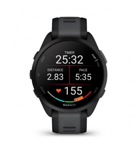 Garmin Forerunner 165 3,05 cm (1.2") AMOLED Digital 390 x 390 Pixel Touchscreen Schwarz GPS