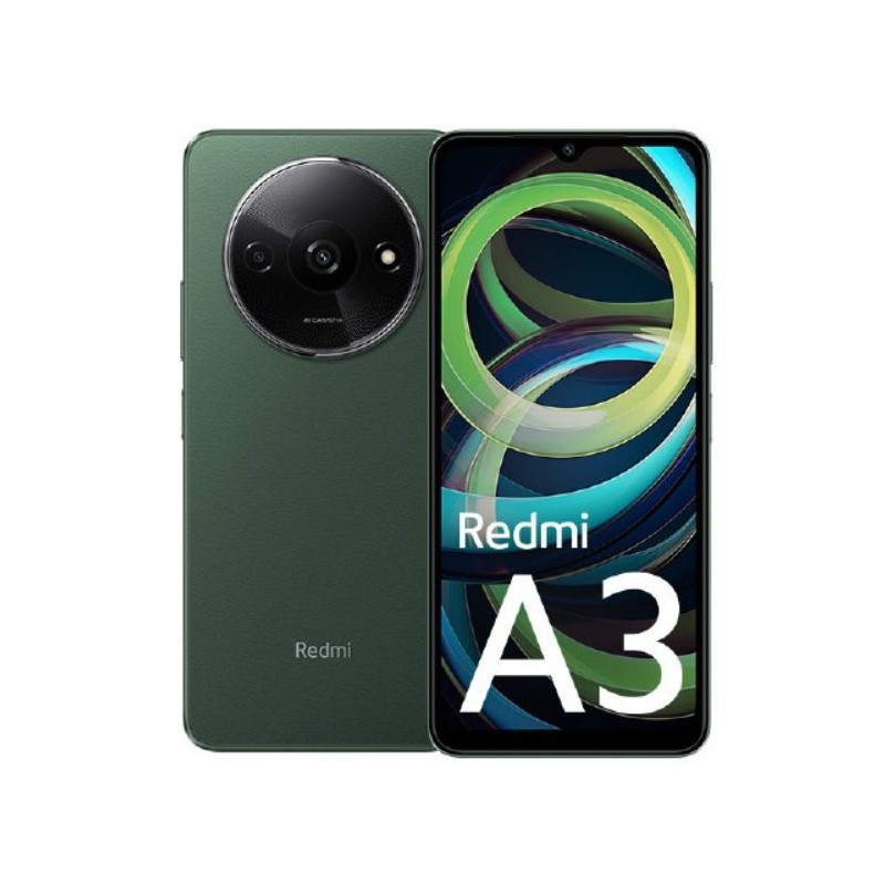 Xiaomi Redmi A3 17 cm (6.71") SIM doble Android 14 4G USB Tipo C 3 GB 64 GB 5000 mAh Verde