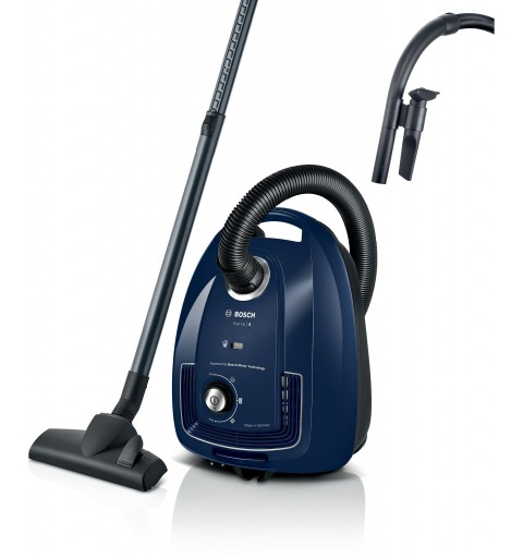 Bosch Serie 4 BGL38BU1 aspiradora Aspiradora de tambor Secar 600 W Bolsa para el polvo