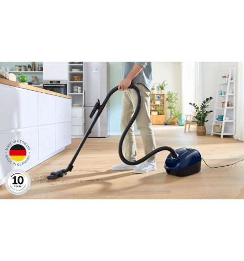 Bosch Serie 4 BGL38BU1 aspiradora Aspiradora de tambor Secar 600 W Bolsa para el polvo