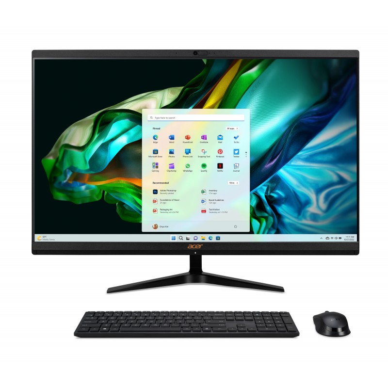 Acer Aspire C27-1800 Intel® Core™ i5 i5-12450H 68,6 cm (27") 1920 x 1080 Pixel All-in-One-PC 8 GB DDR4-SDRAM 512 GB SSD Windows