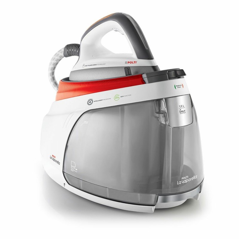 Polti La Vaporella XM84C 2350 W 1,5 L Semelle en aluminium Gris, Rouge, Blanc