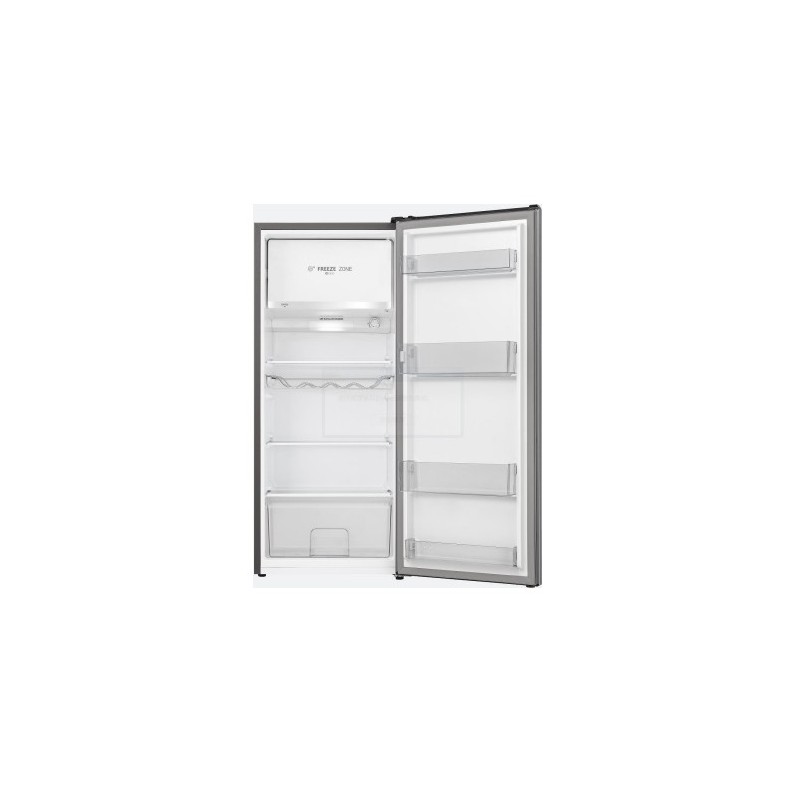 Hisense RR220D4BDE combi-fridge Freestanding 165 L E Silver