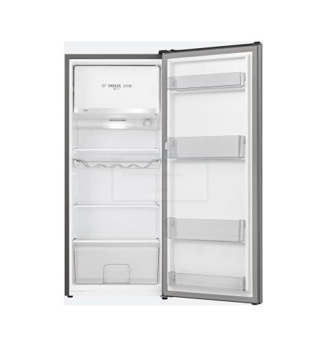 Hisense RR220D4BDE combi-fridge Freestanding 165 L E Silver