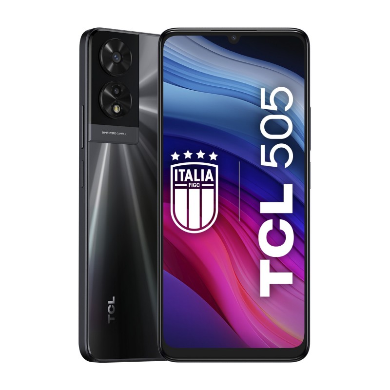 TCL 505 17,1 cm (6.75") Dual-SIM Android 14 4G USB Typ-C 4 GB 128 GB 5010 mAh Grau