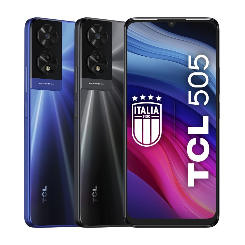 TCL 505 17,1 cm (6.75") Dual-SIM Android 14 4G USB Typ-C 4 GB 128 GB 5010 mAh Grau