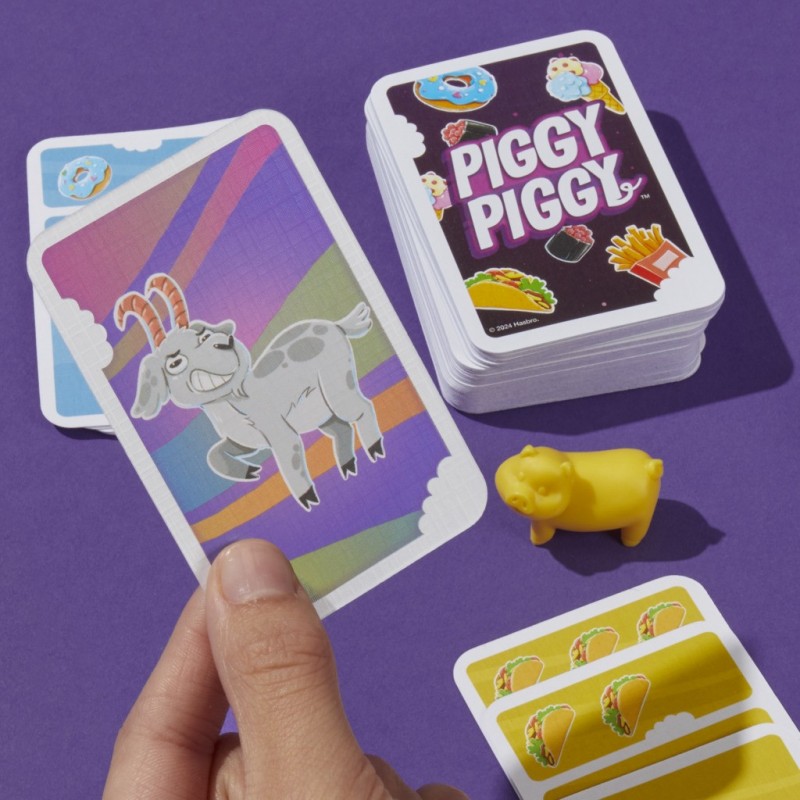 Hasbro Gaming Piggy Piggy Jeu de cartes Famille