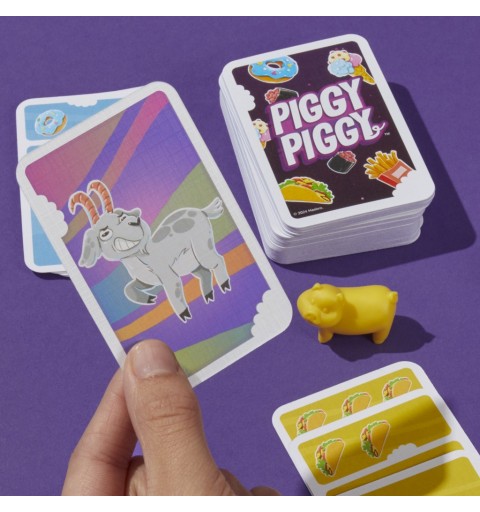 Hasbro Gaming Piggy Piggy Card Game Family