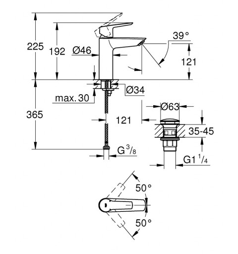 GROHE Start Noir