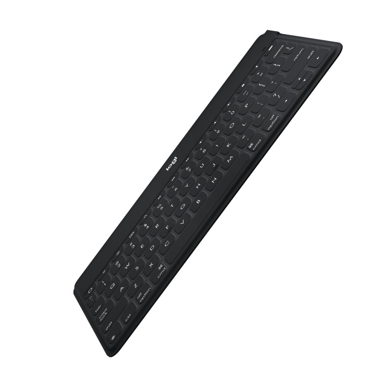 Logitech Keys-To-Go Noir Bluetooth QWERTY Italien