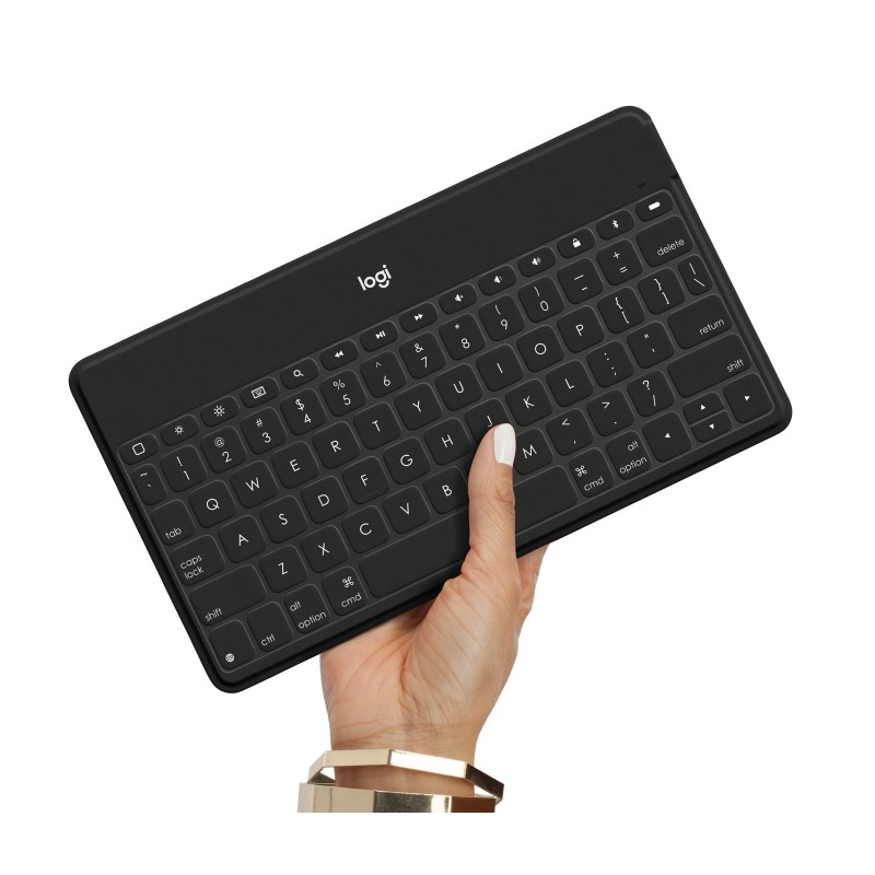 Logitech Keys-To-Go Noir Bluetooth QWERTY Italien