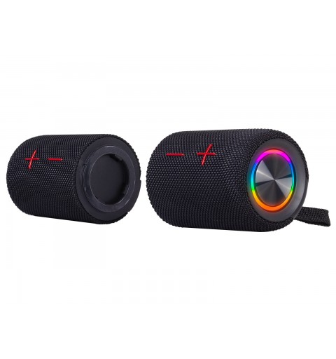 Trevi XR 8A44 DOUBLE Stereo portable speaker Black 20 W