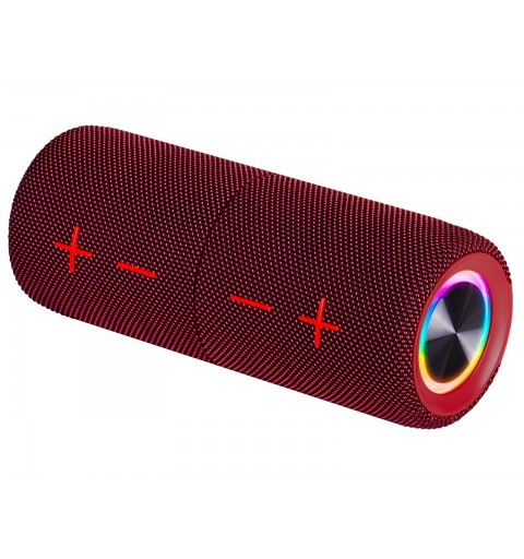 Trevi XR 8A44 DOUBLE Enceinte portable stéréo Rouge 20 W